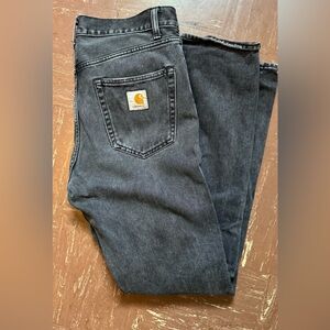 Carhartt Black Relaxed Jeans Durable Workwear